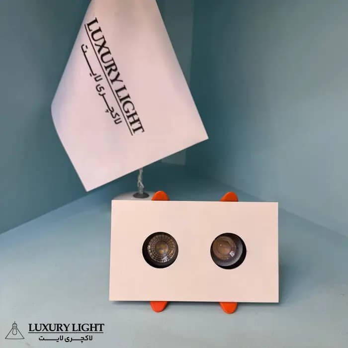 پنل توکار عمق دار دو خونه با برش 7.5×12.5