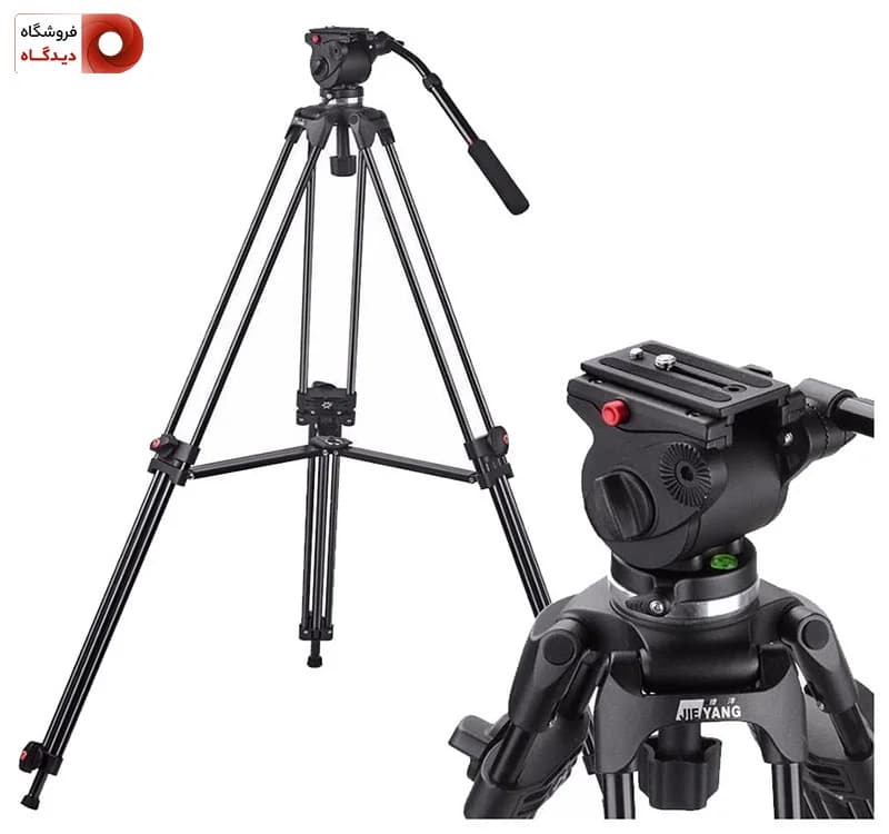 سه پایه فیلمبرداری جی یانگ Jieyang JY-0508 AD Video Tripod