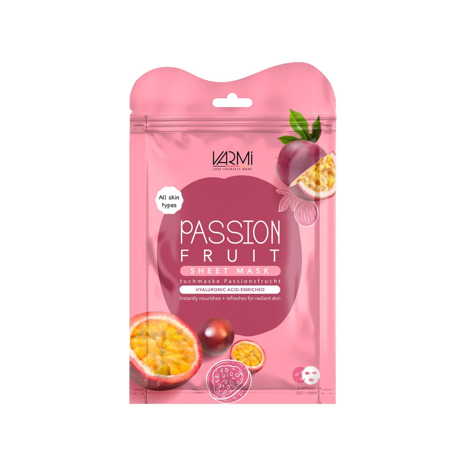 دبل شیت ماسک آبرسان پشن فروت VARMI