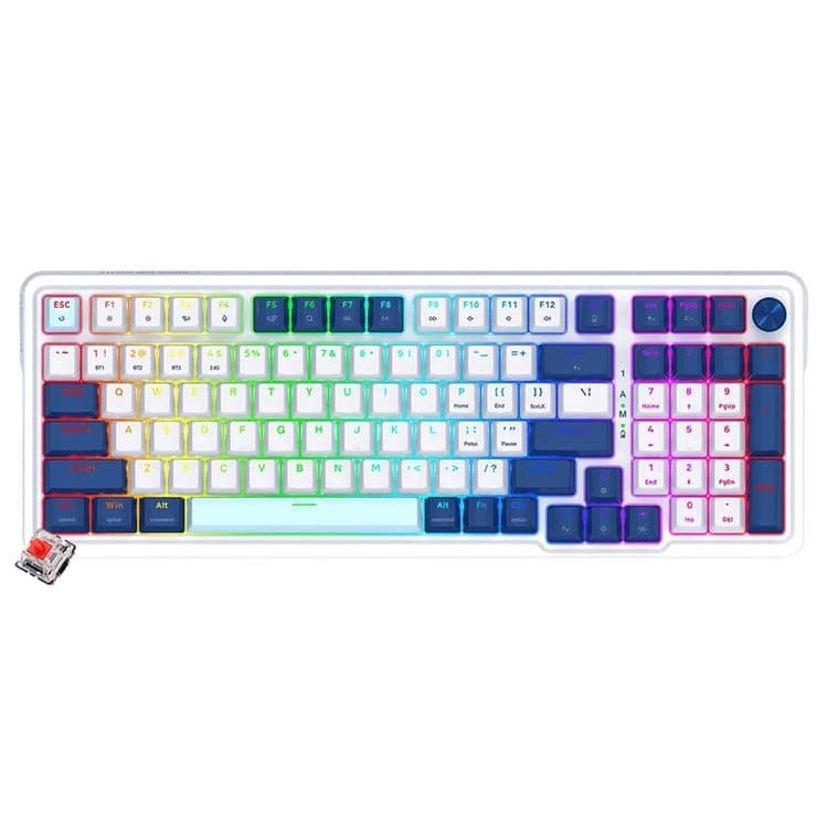 کیبورد بی سیم مکانیکال گیمینگ ردراگون EISA K686 PRO WB