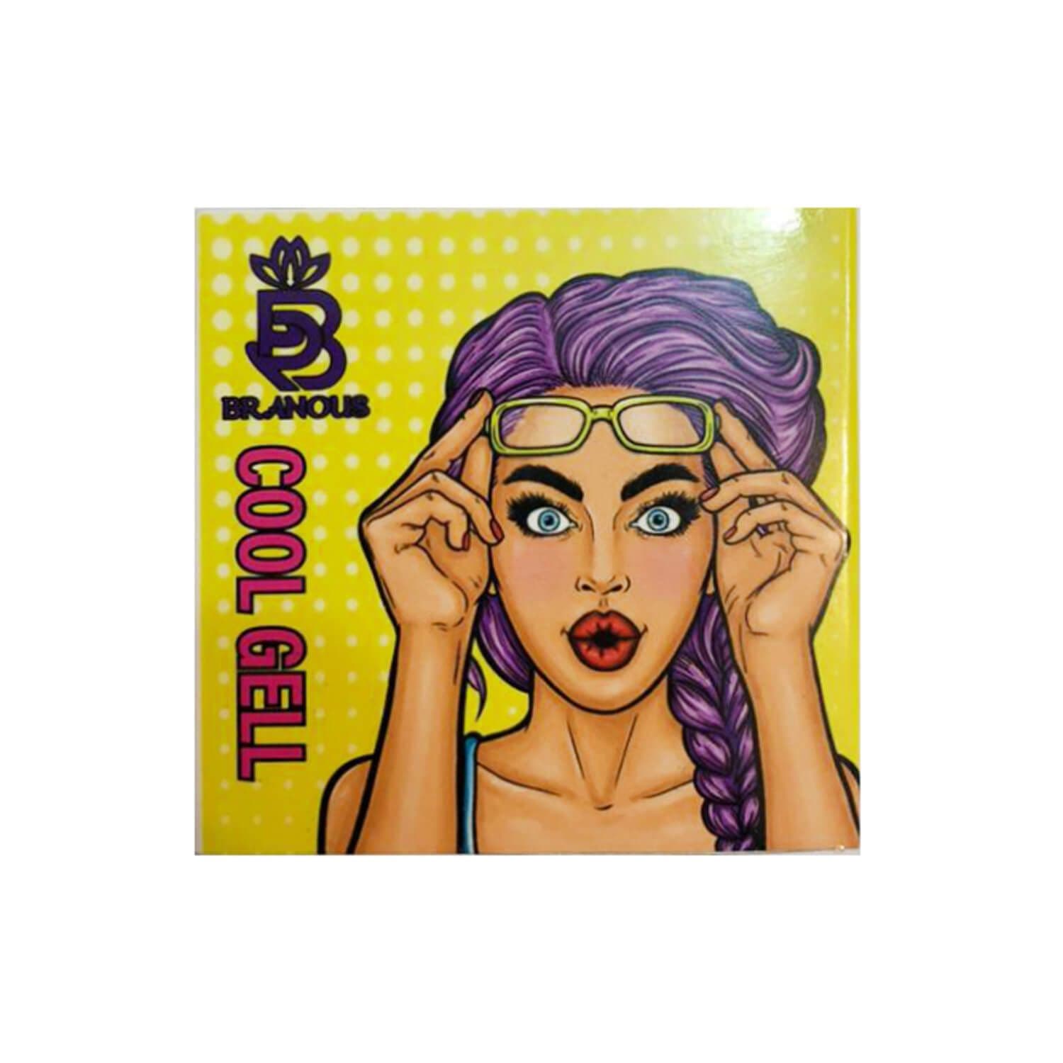 کول ژل حالت دهنده ابرو برانوس کاسه ای