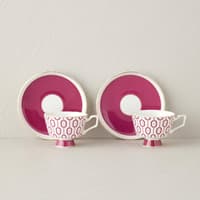 ست قهوه خوری ۲ نفره انگلیش هوم اکتاویا 90 میلی سرخابی