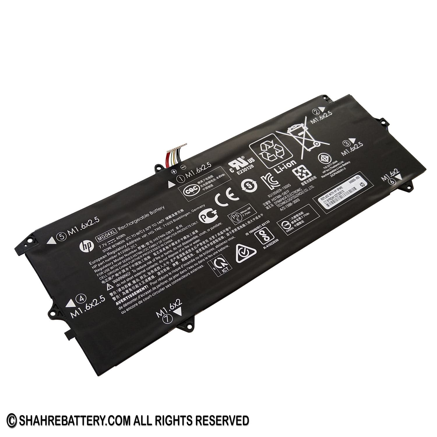 باتری اورجینال لپ تاپ اچ پی HP Elite x2 1012 G1 MG04XL