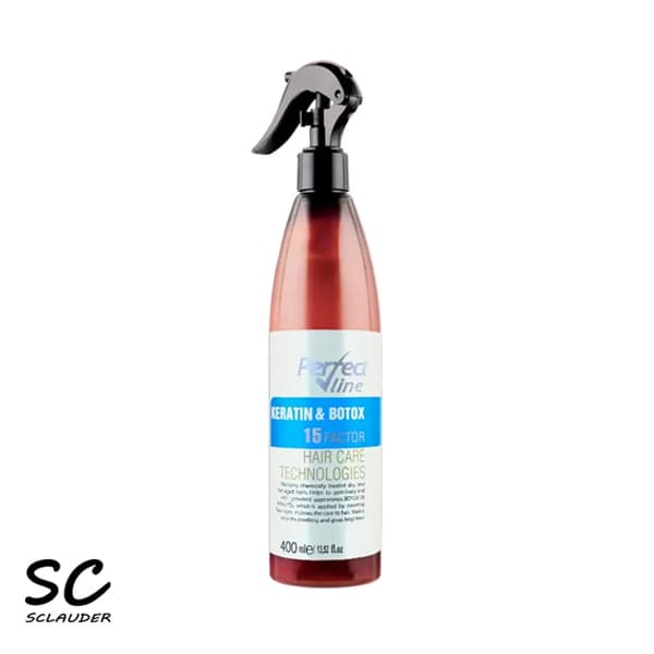 اسپری دوفاز 15 کاره پرفکت لاین Perfect Line حاوی کراتین و بوتاکس