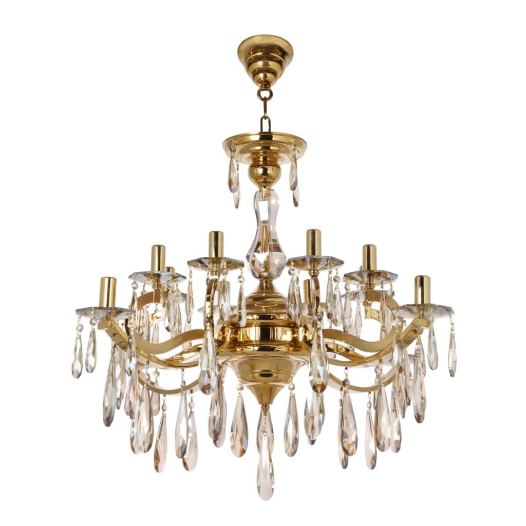 لوستر آویز دوازده شعله چشمه نور کد J1800/4