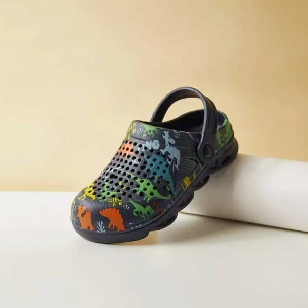 دمپایی جلوبسته بچه گانه پسرانه برند مکس مدل Dinosaur