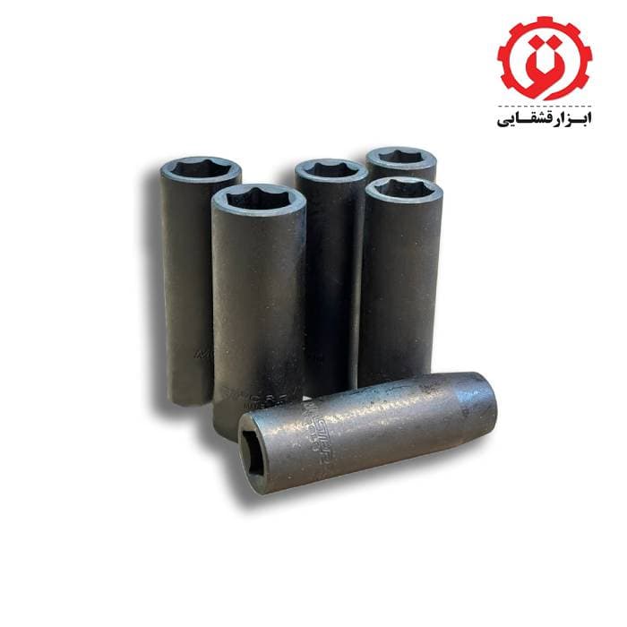 بکس فشار قوی بلند درایو 1/2 سایز 24 مشکی مسترتولز مدل 17242