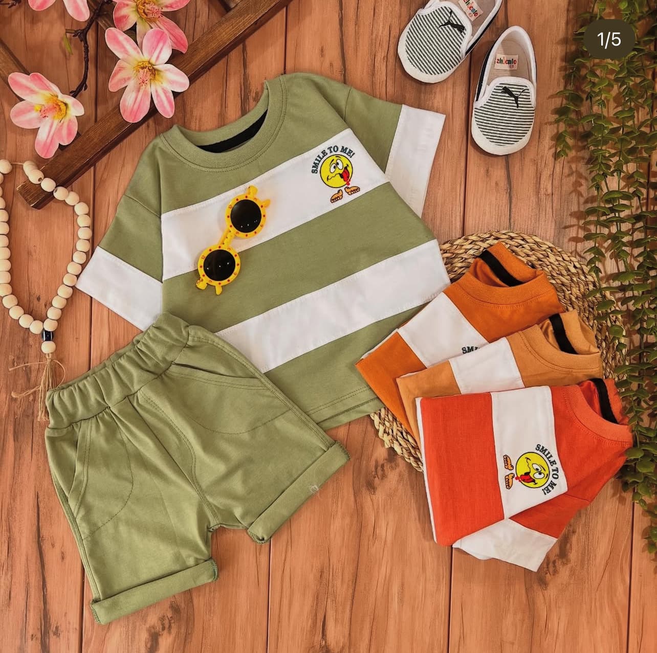 تیشرت شلوارک رینگی استیکر(کیفیت عالی)