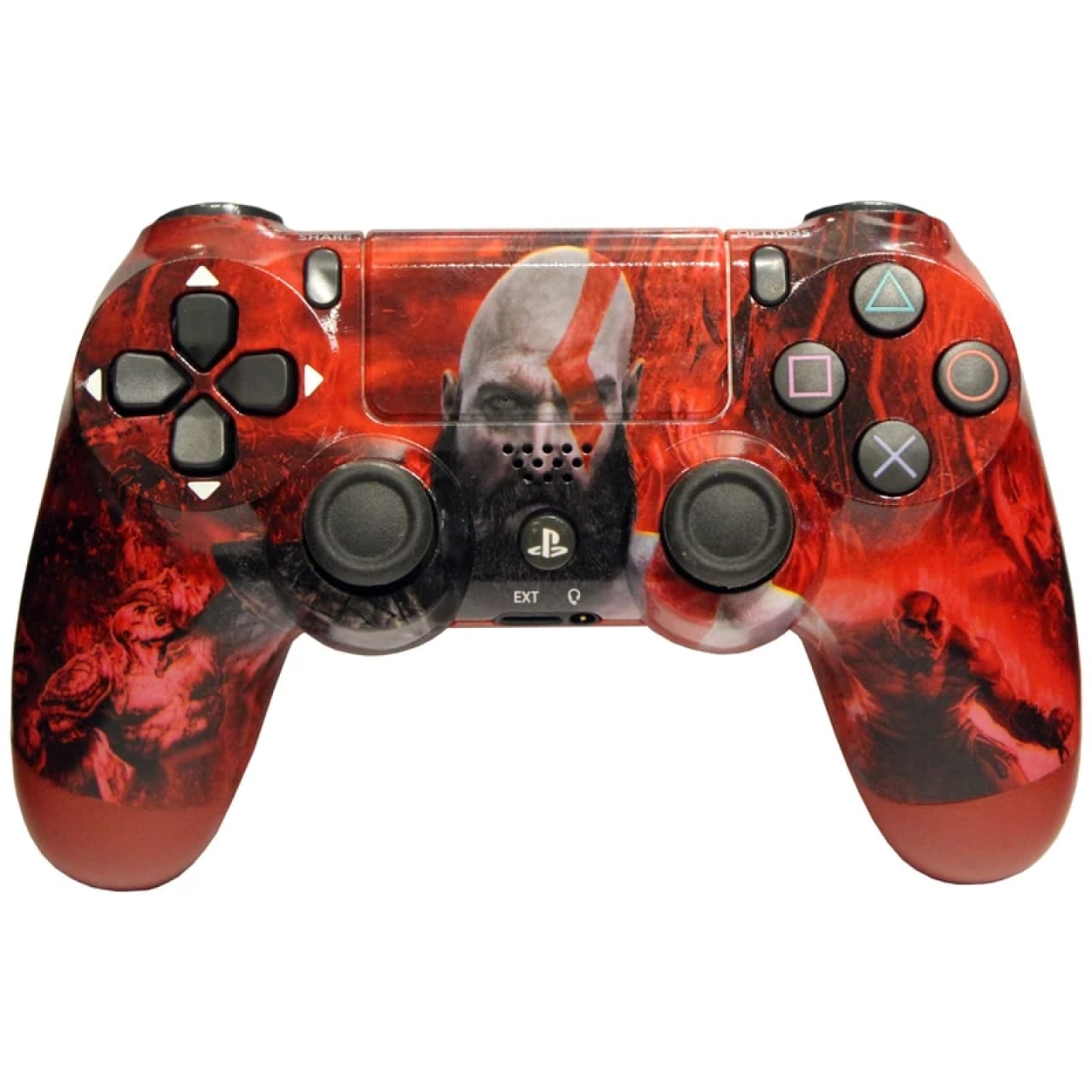 دسته بازی DualShock4 مخصوص پلی استیشن 4 طرح KRATOS