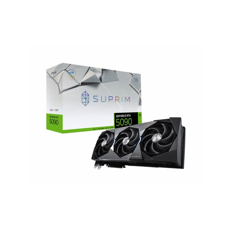 کارت گرافیک ام اس ای مدل GeForce RTX 5090 32G SUPRIM SOC