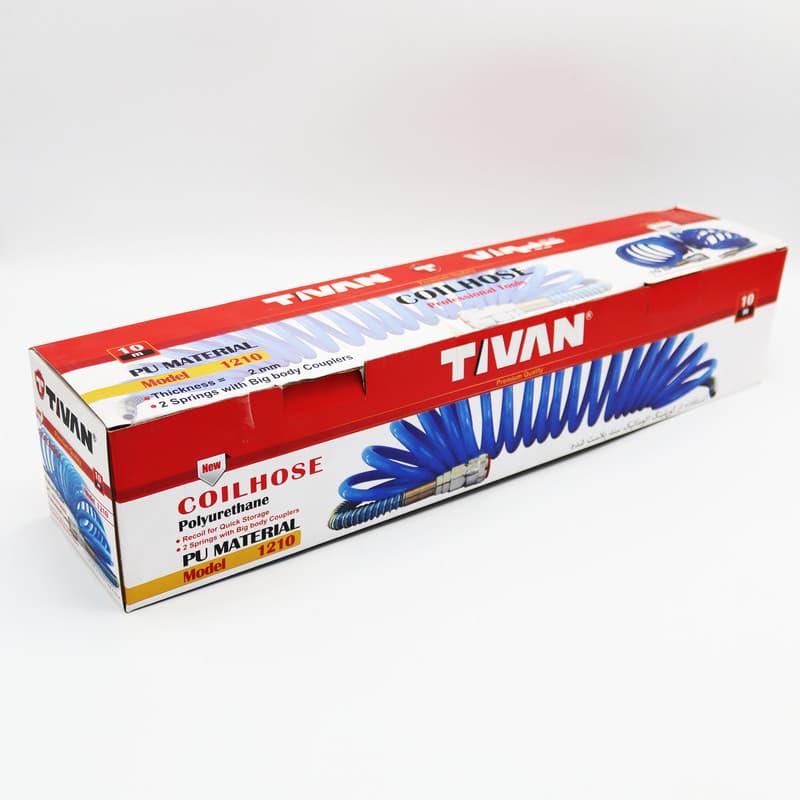 شیلنگ فنری فشارقوی 10متری تیوان مدل 1210