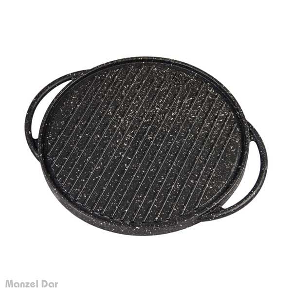 تابه گریل چدن دو طرفه نالینو مدل Spiza (بدون درب)