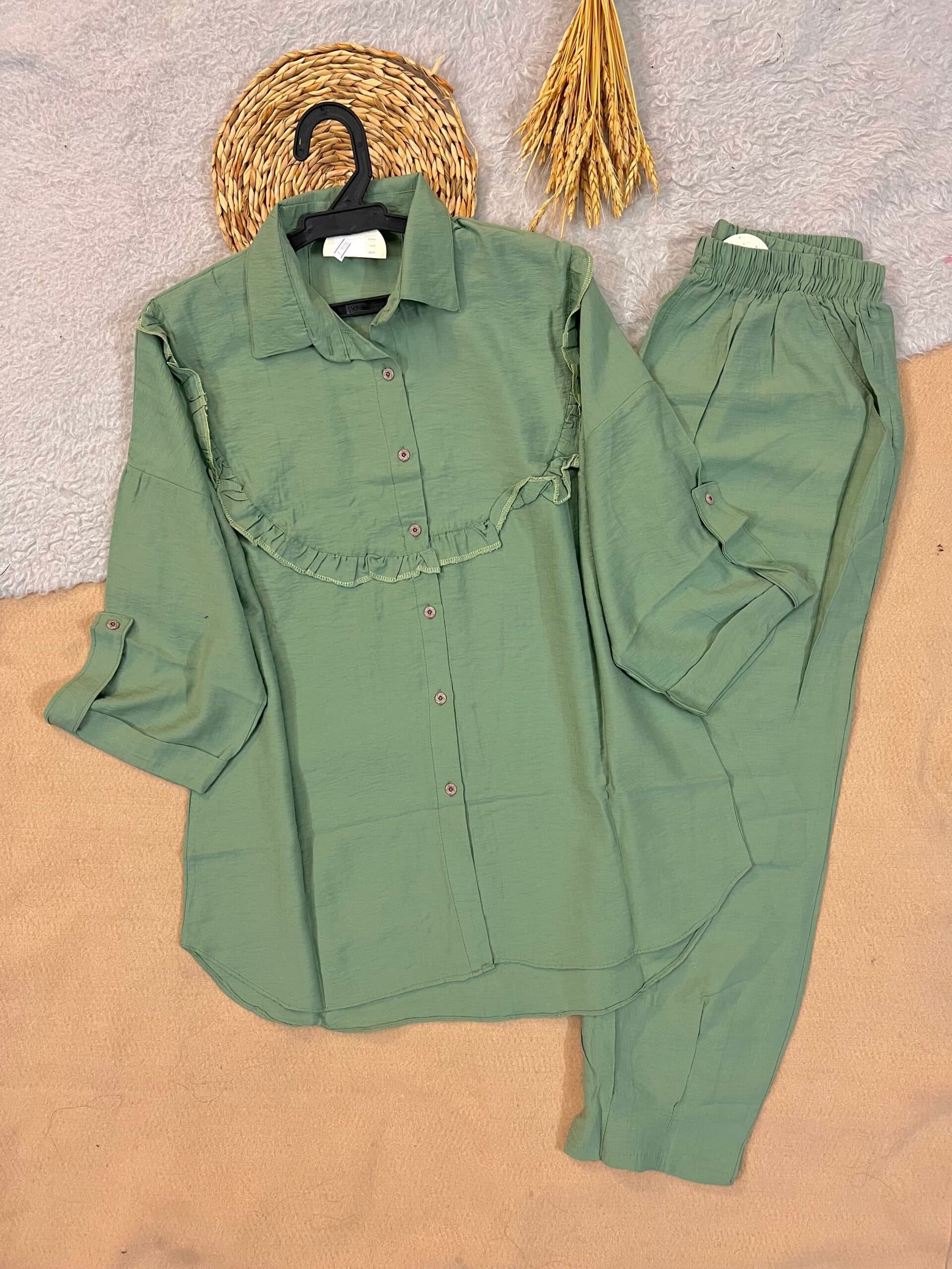 شومیز یقه چیندار