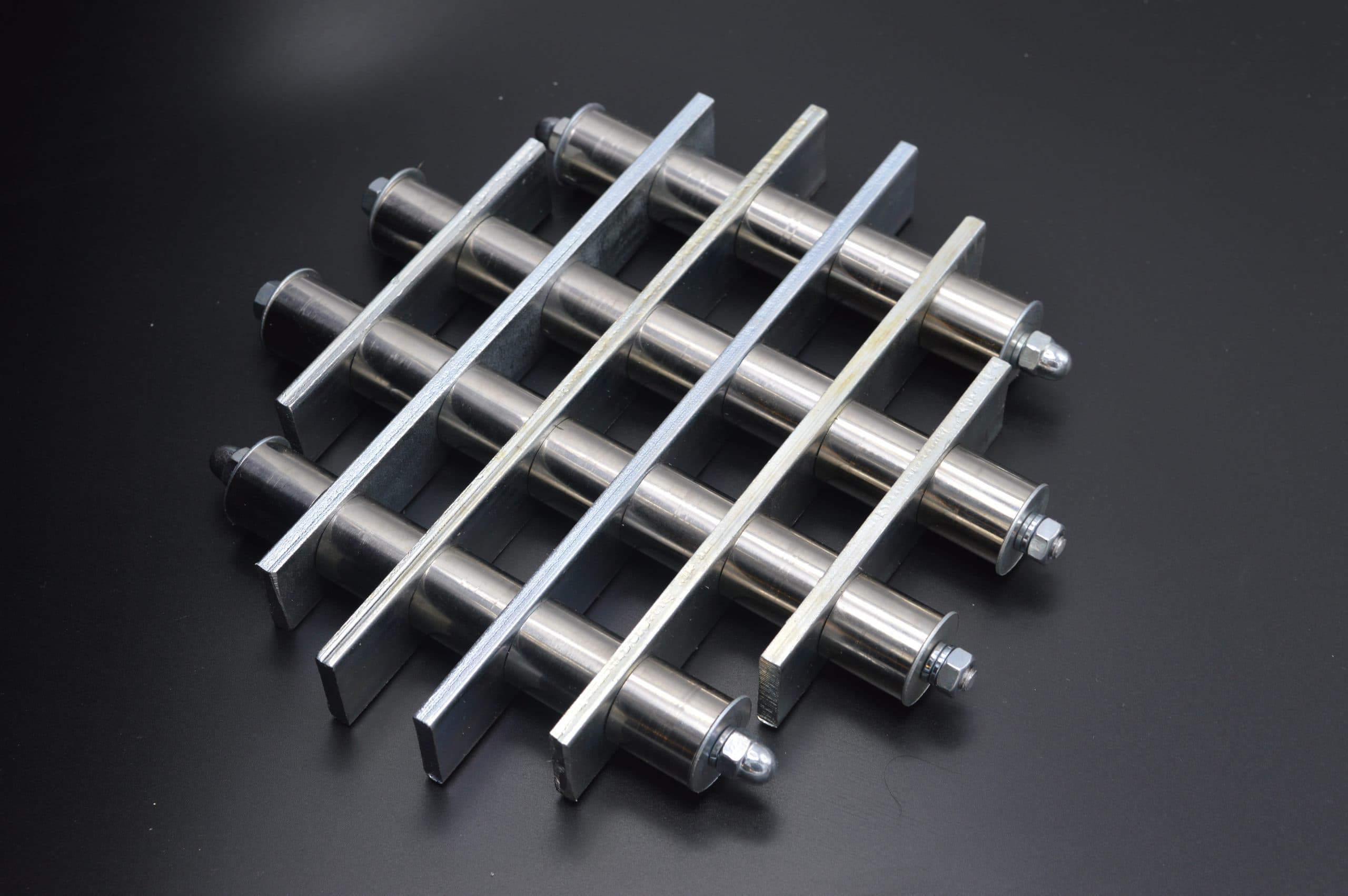 شبکه استیل تسمه ای گرد 20 سانتی