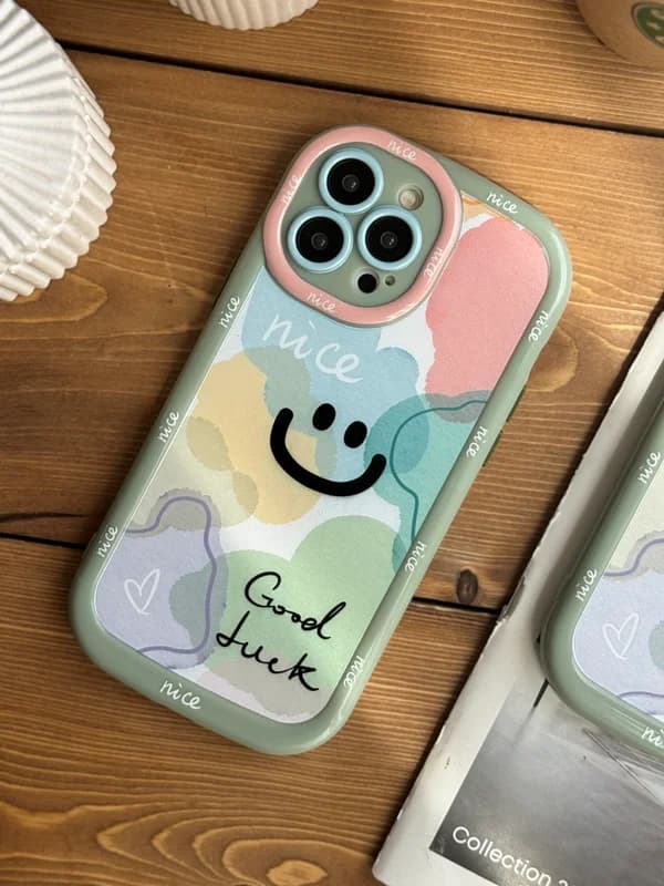 قاب موبایل آیفون سبز پاستلی محافظ لنزدار - کد (۵۸۵۵۲)