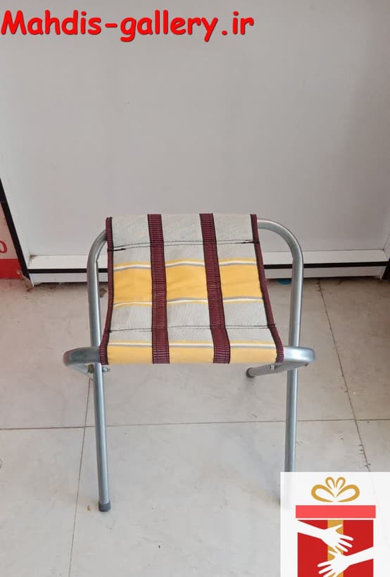 صندلی تاشو بدون پشتی