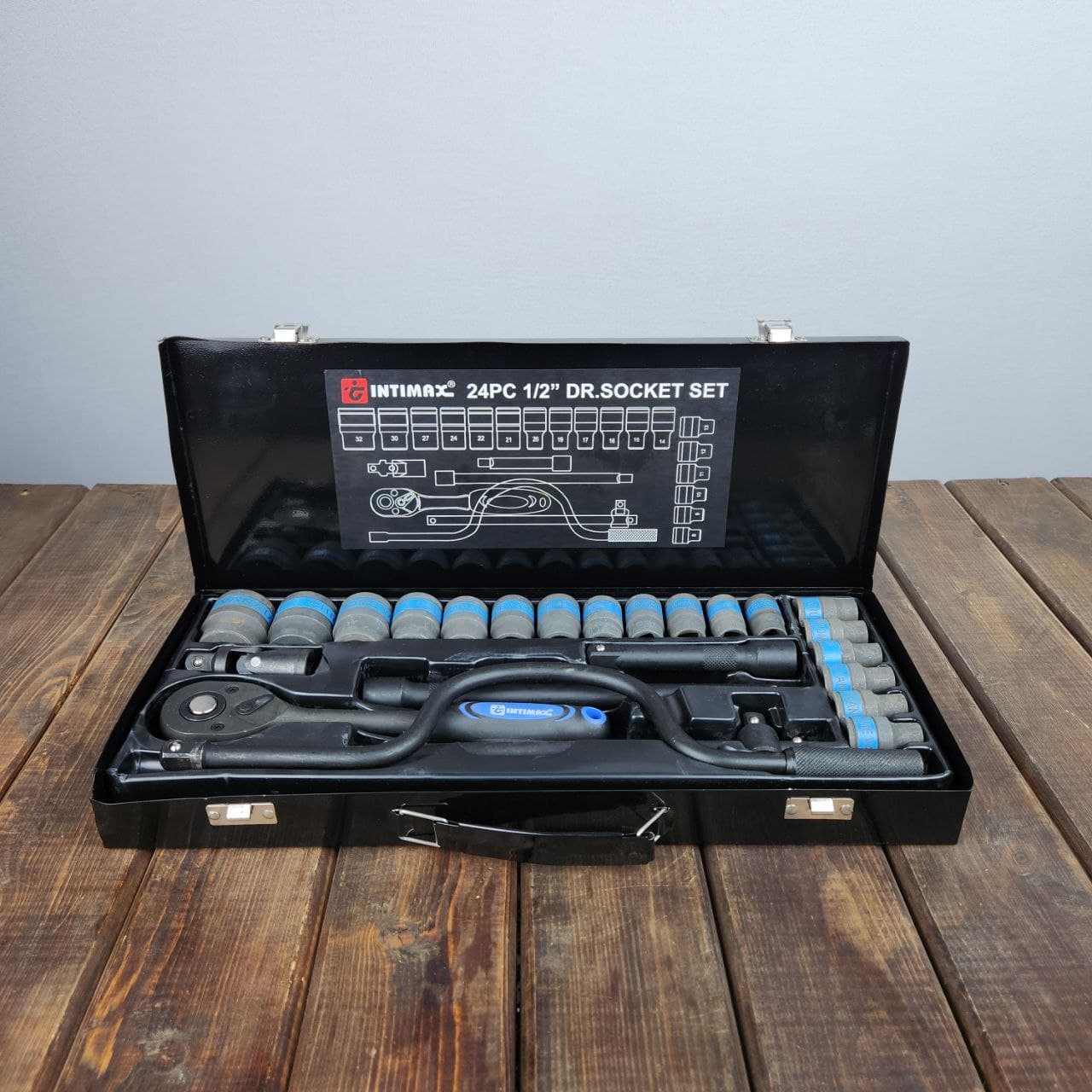 جعبه بکس 24 پارچه فشار قوی بدنه مشکی صنعتی اینتیمکث