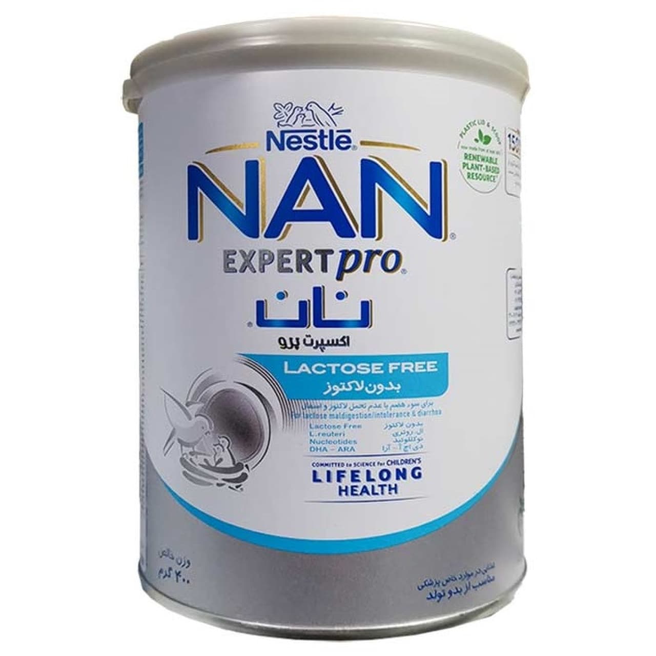 شیر خشک نان ال اف مناسب از بدو تولد حجم ۴۰۰ گرم