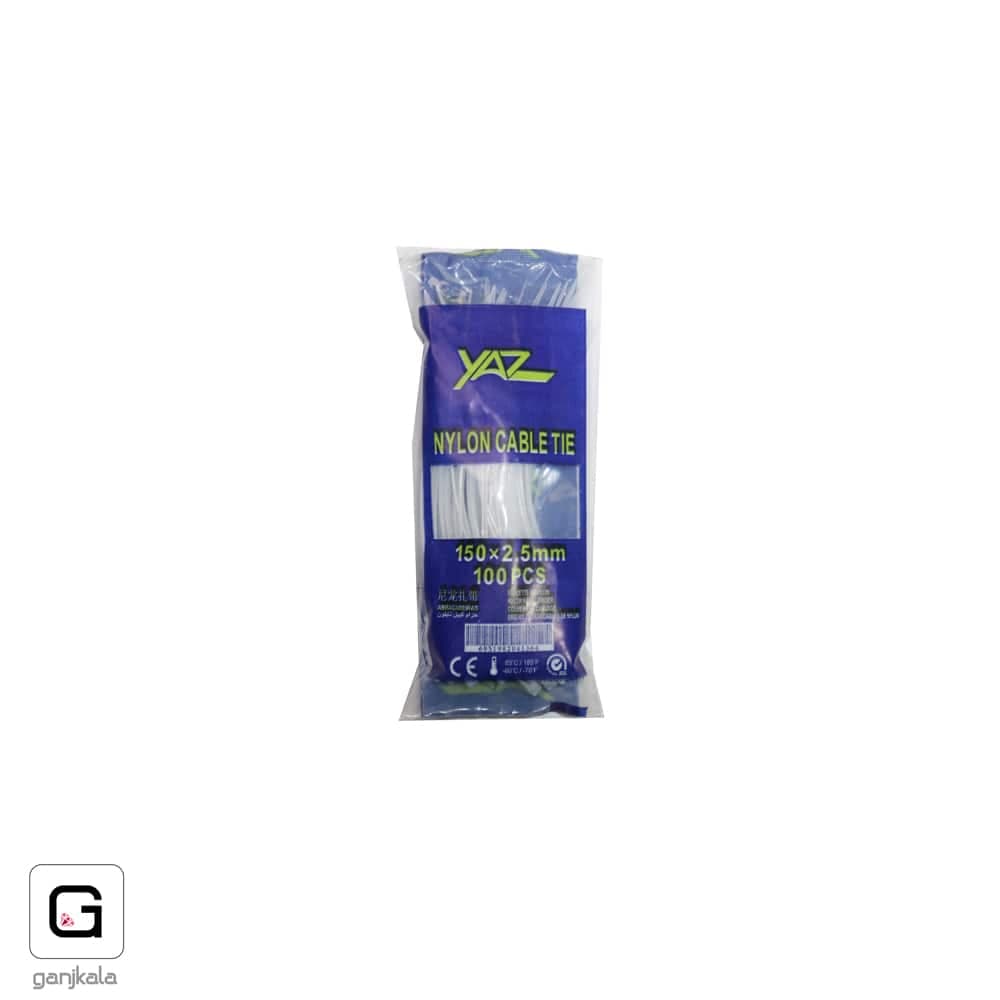 بست کمری 15 سانت سفید 2/5*150 یاز