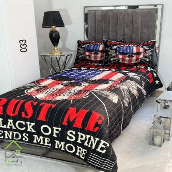 روتختی تک نفره سه بعدی اسکلتی