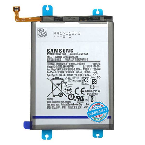 باتری اصلی گوشی سامسونگ Galaxy A12 مدل EB-BA217ABY