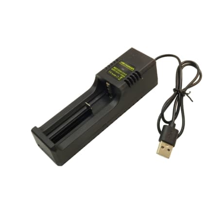 شارژر باتری لیتیوم-یون تکی با ورودی USB