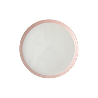 بشقاب تخت 21 سانتیمتری پاستل صورتی