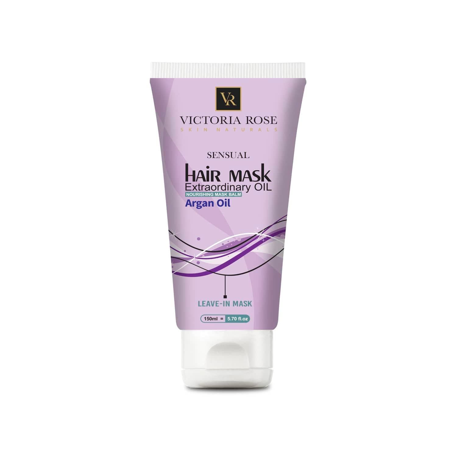 ماسک مو بدون آبکشی آرگان ویکتوریا رز مدل Sensual حجم 150 میلی لیتر