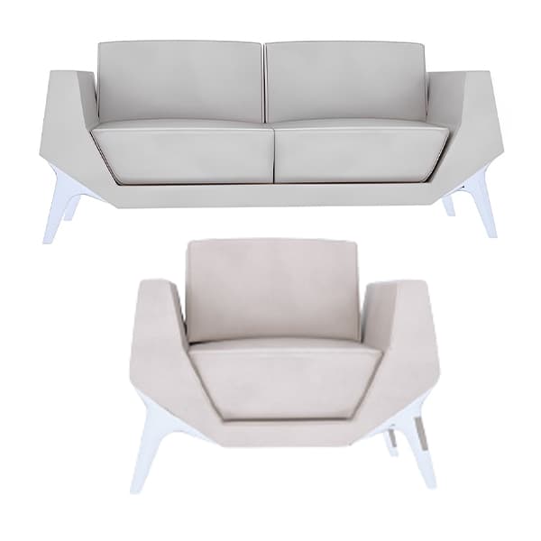 نیم ست مبل اداری نیلپر مدل OSS 113