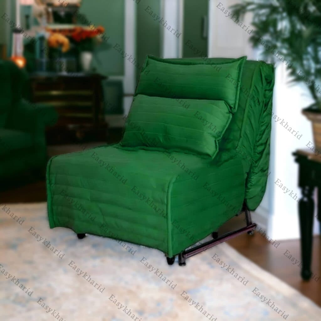 مبل تختخواب شو 1 نفره مدل کاپری بدون دسته