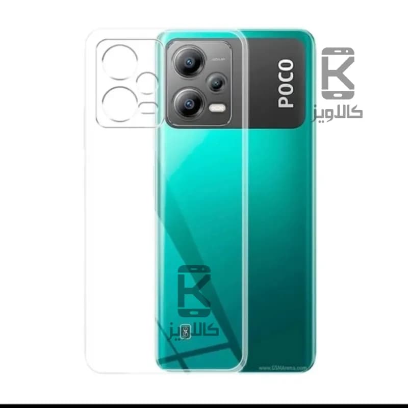 قاب ژله ای شفاف اصلی کوکو گوشی پوکو X5