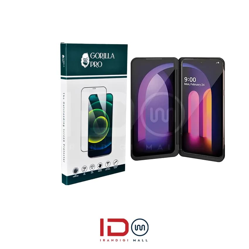 گلس و محافظ هیدروژلی (پرایوسی) نمایشگر گوشی ال جی مدل LG V60 ThinQ Dual Screen