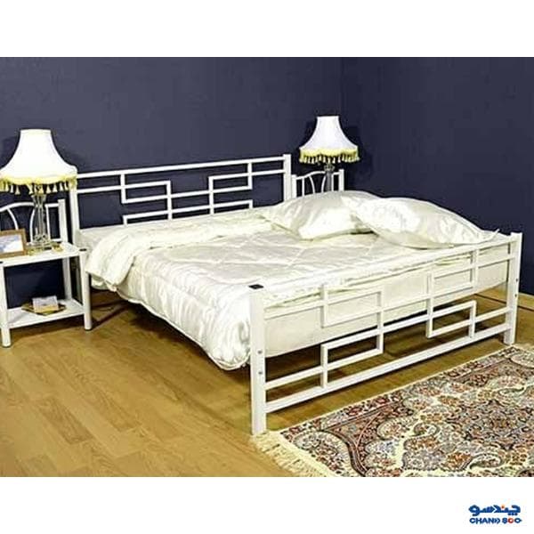 تخت خواب فلزی دو نفره DS مدل M13