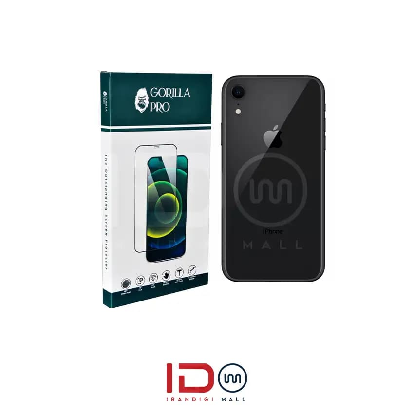 گلس و محافظ هیدروژلی (شفاف) بدنه گوشی اپل مدل iPhone XR