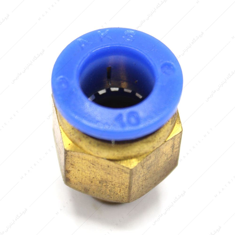 فیتینگ باد 1/8 اینچ سایز 10 مستقیم