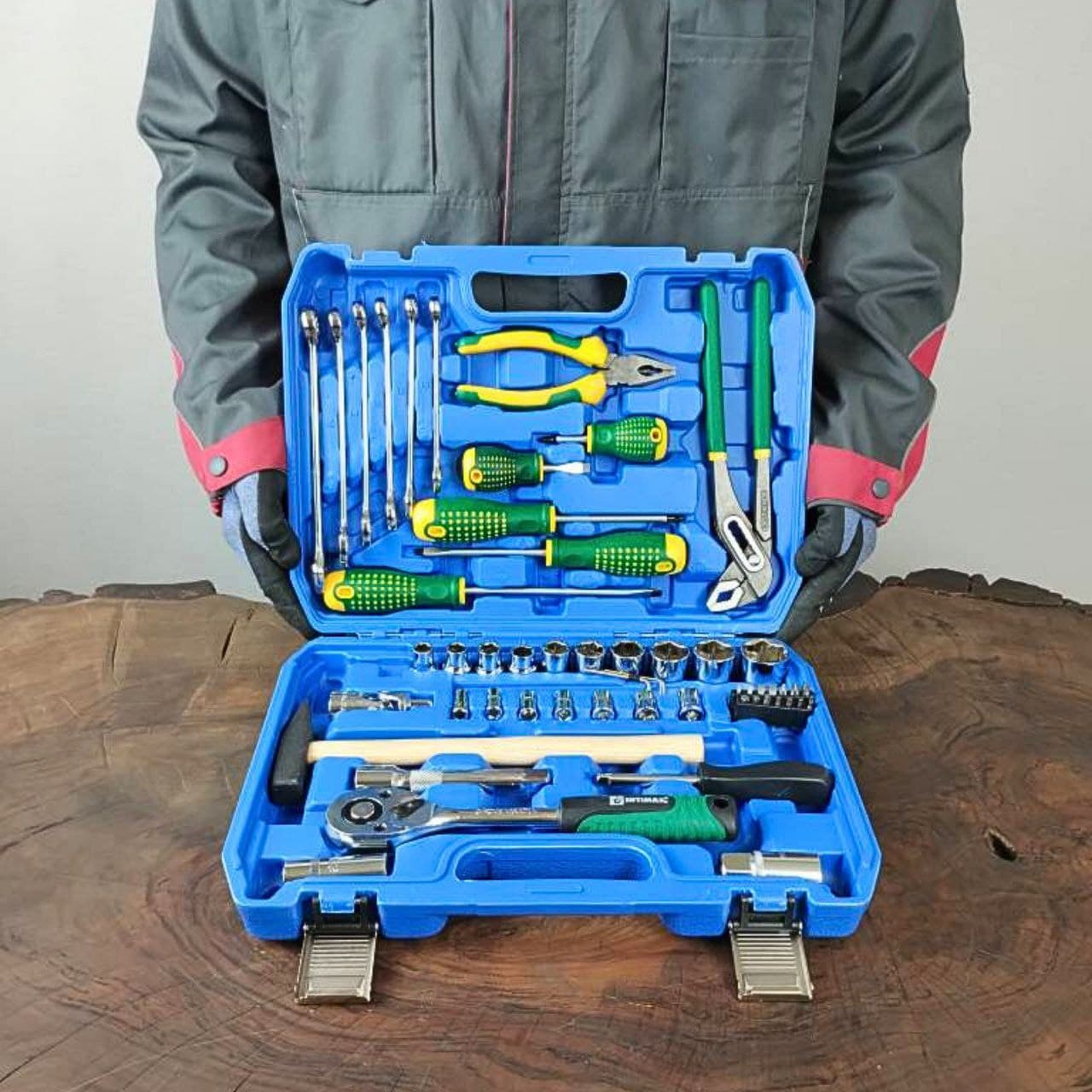 جعبه ابزار ۵٨ عددی صنعتی اینتیمکس مدل 4019 ارسال با پست