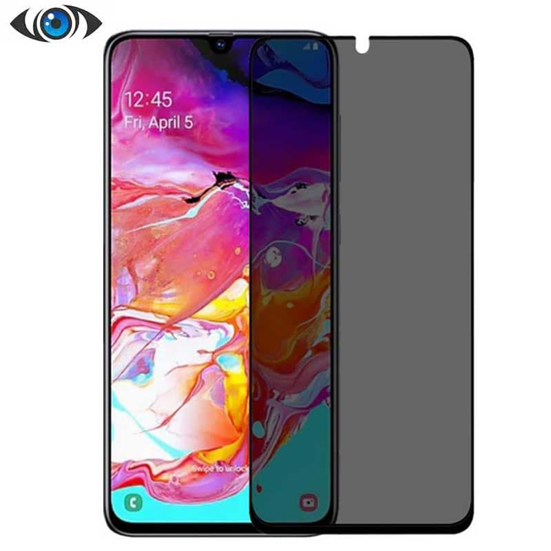 محافظ صفحه ضد جاسوسی سامسونگ Privacy Glass | Galaxy A70