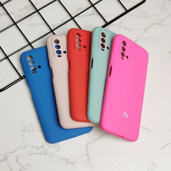 قاب سیلیکونی اورجینال محافظ لنزدار Xiaomi Redmi 9T