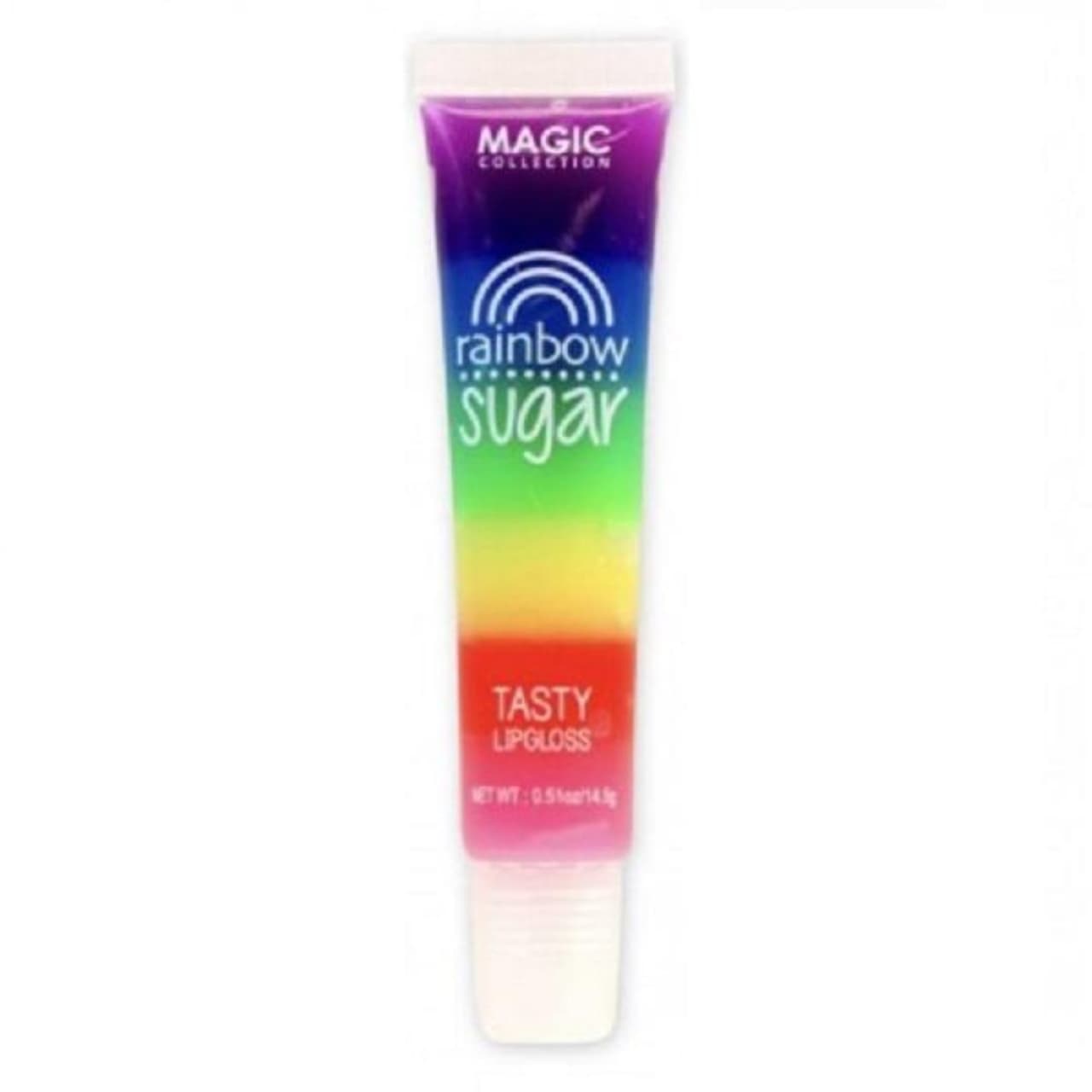 برق لب مایع مدل رنگین کمانی