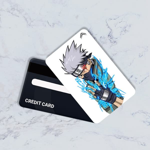 استیکر کارت بانکی انیمه ناروتو مدل کاکاشی هاتاکه کد CAD234-K