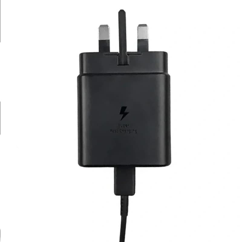 شارژر سامسونگ 45 وات سه پین بدون کابل اصل