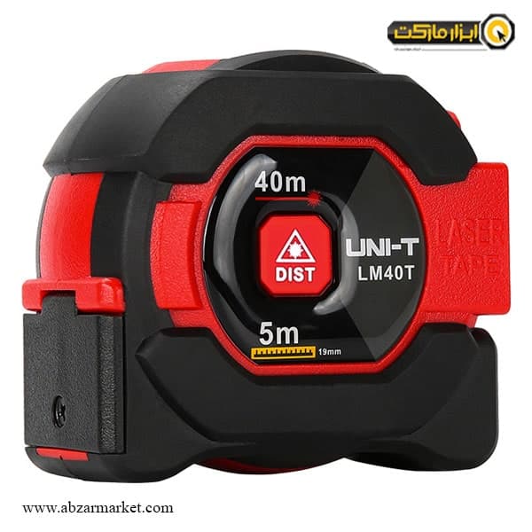 متر لیزری نواری یونیتی 40 متری مدل LM40T