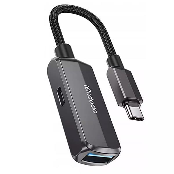 مبدل 2 در 1 تایپ سی به تایپ سی و یو اس بی مک دودو CA-283