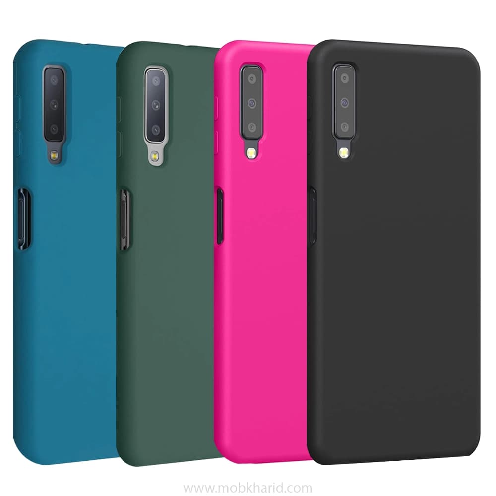 قاب محافظ سامسونگ Liquid Silicone Soft & Slim Cover | Galaxy A7 2018 | A750