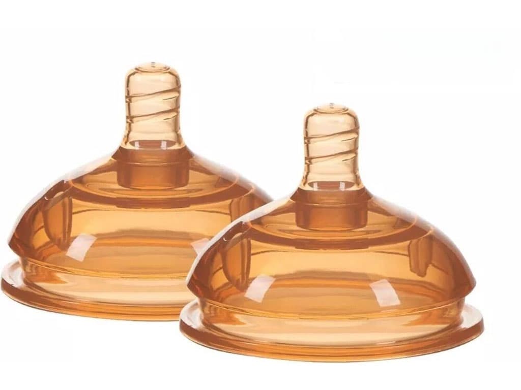 سرشیشه شیر سیلیکونی جریان سریع نوزادی بالای 6 ماه دو عددی هی اور شی he or she