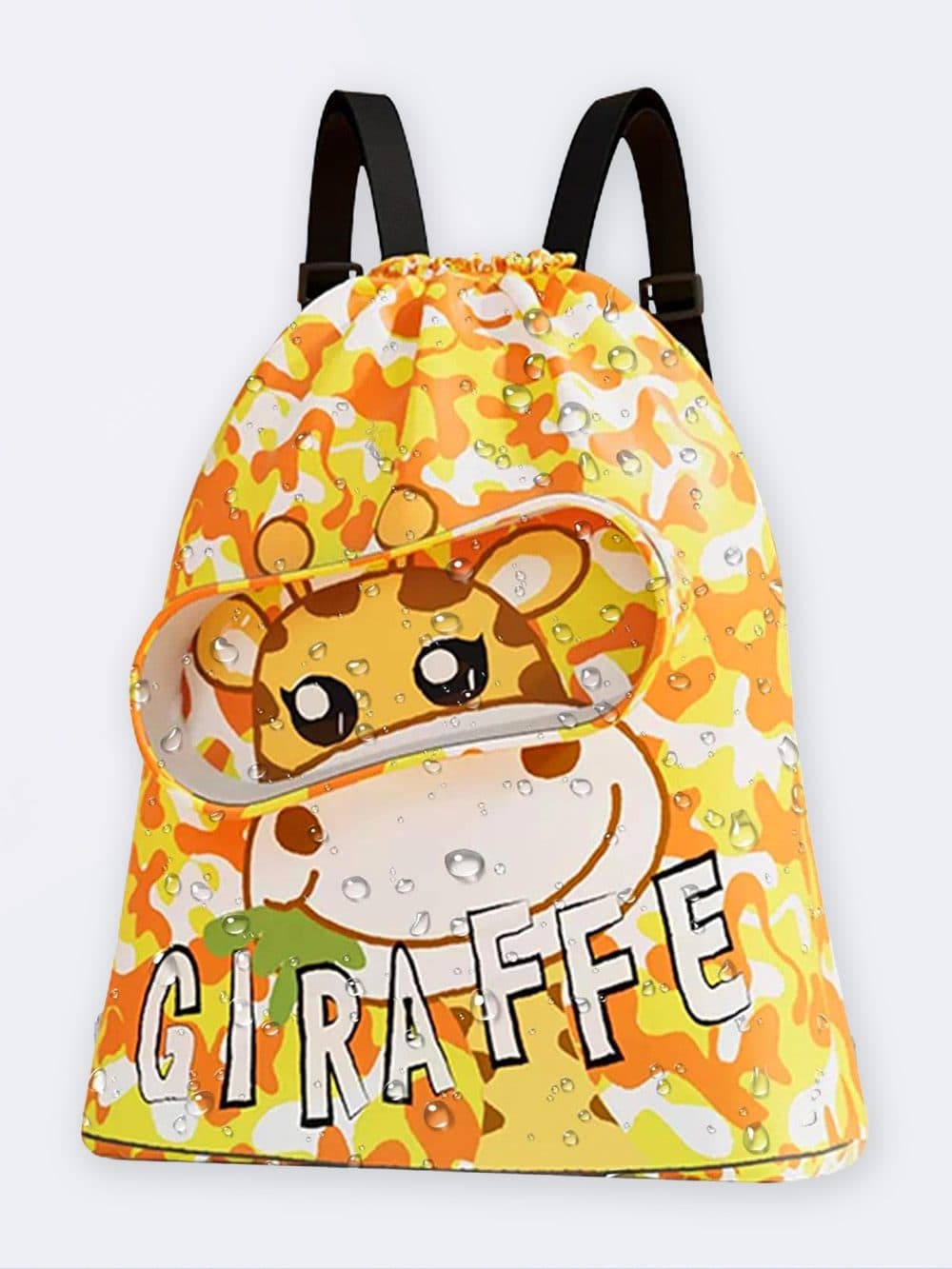 کوله پشتی شنا شیک دخترانه و پسرانه فانتزی ضد آب با محفظه جداگانه عینک شنا