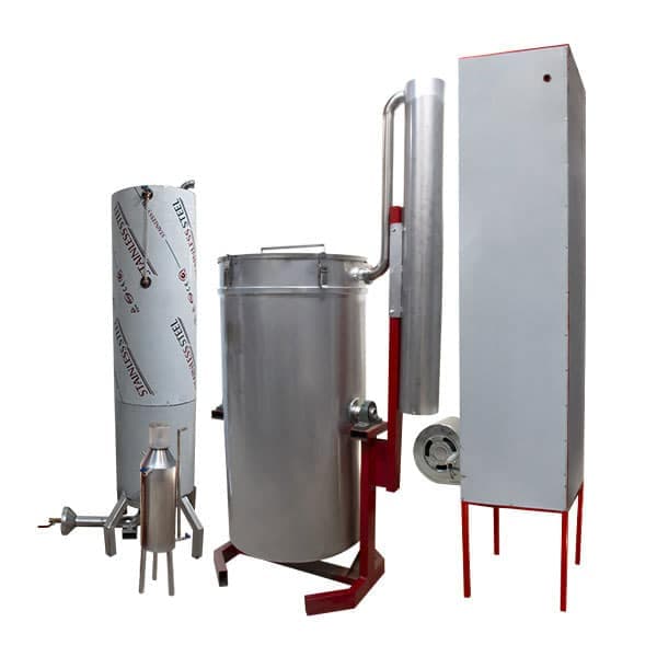 دستگاه عرق گیری 600 لیتری صنعتی