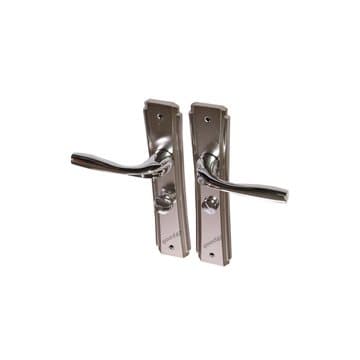 دستگیره پلاک سربی مدل 2523 سرویس راست کروم براق رابین کلون