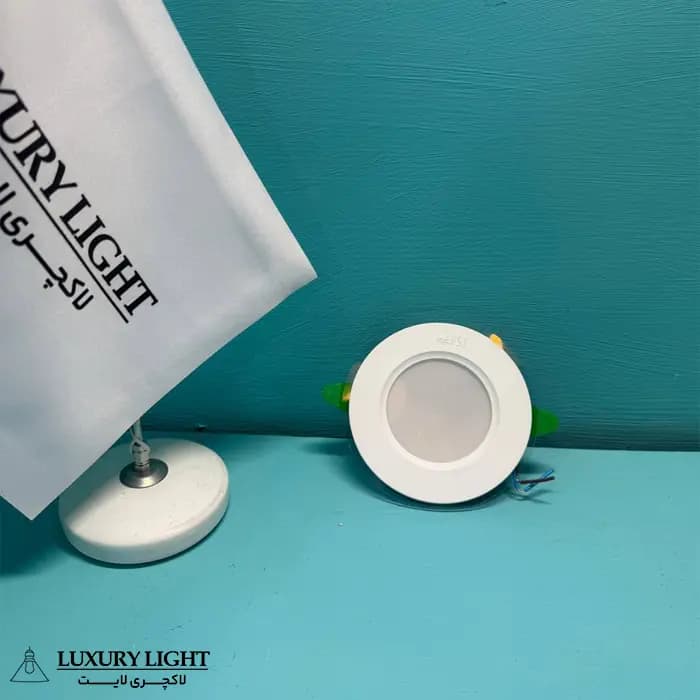 پنل توکار سقفی 9 وات LED پارس شعاع توس مدل گلاریس