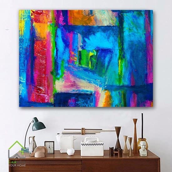 تابلو شاسی طرح گالری نقاشی هنر